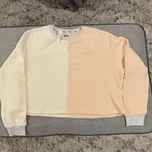 Madewell cropped sweatshirt